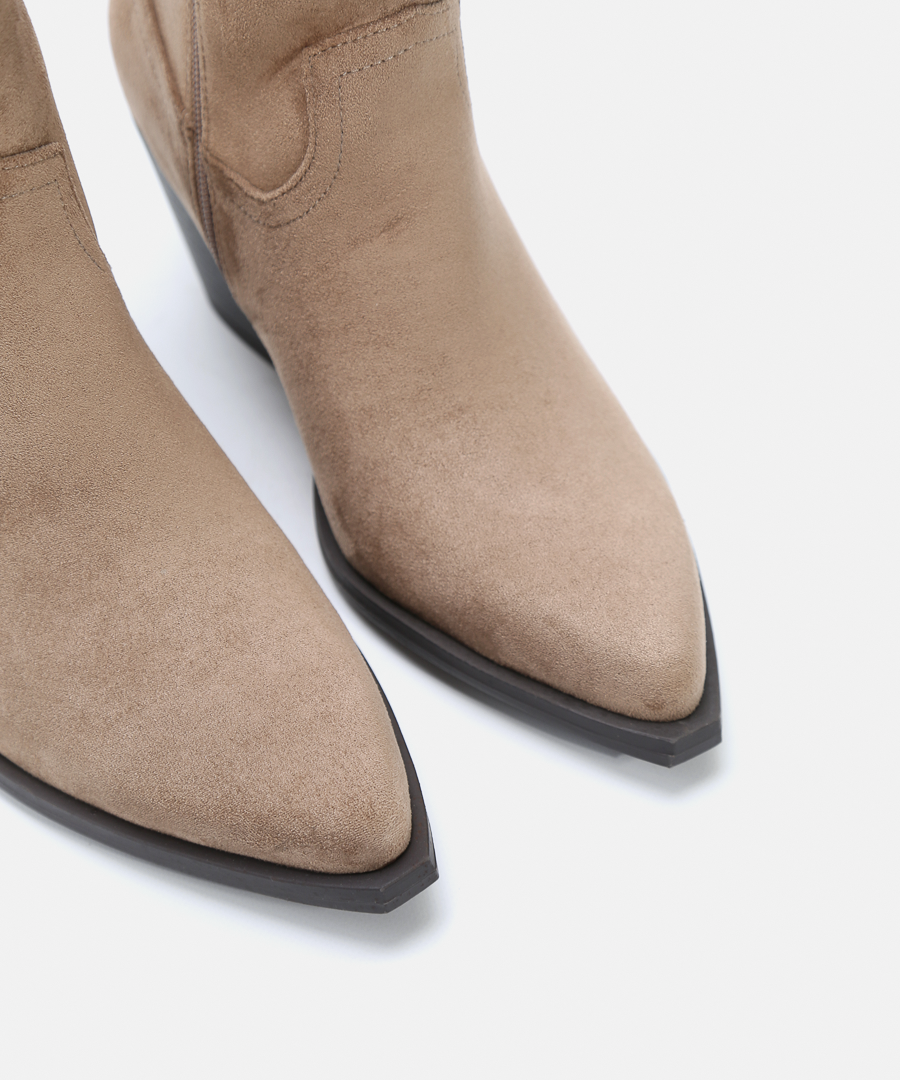 Botines cowboy tac&oacute;n image number null